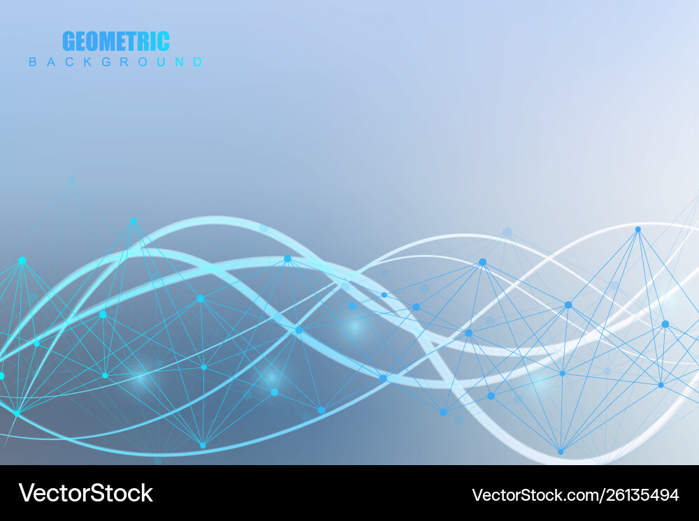 Big data visualization background modern Big data visualization background modern Vector Image