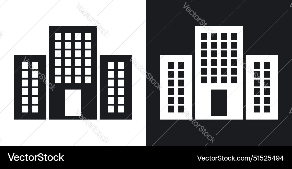 Building icon Royalty Free Vector Image - VectorStock