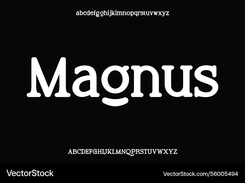 Display alphabet font design suitable Display alphabet font design suitable vector image