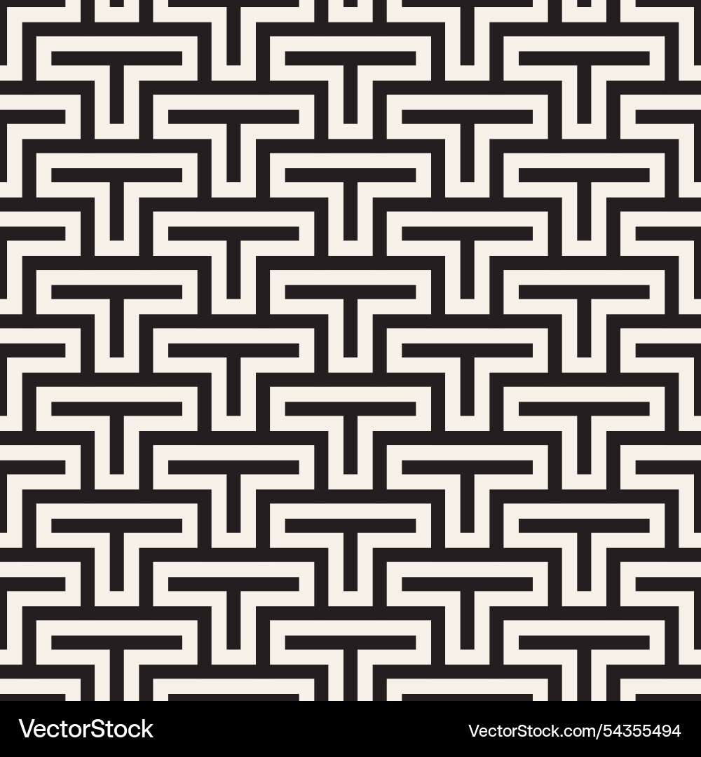 Seamless pattern repeating geometric elements Seamless pattern repeating geometric elements vector image