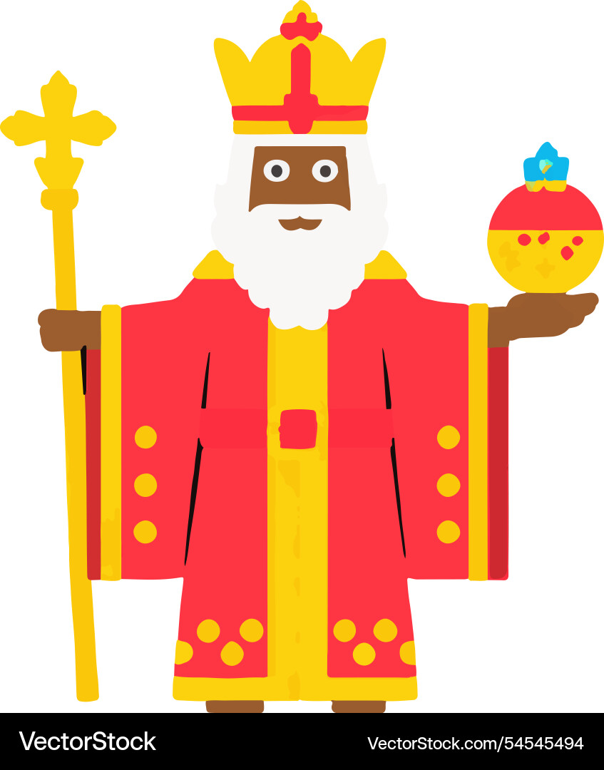 Sinterklaas rolemodel holiday celebration gifts Sinterklaas rolemodel holiday celebration gifts vector image