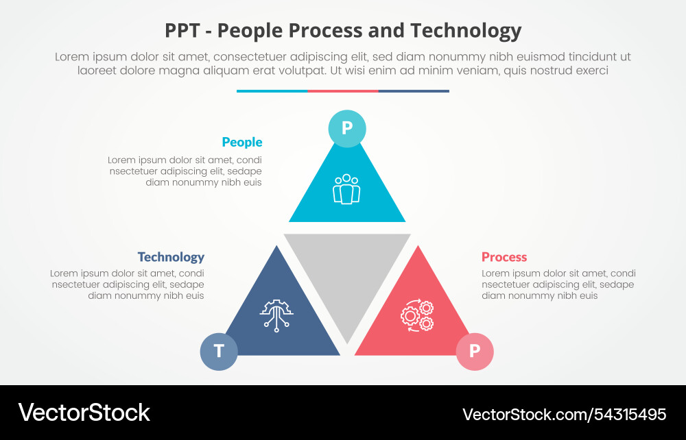 Ppt framework infographic concept for slide vector image