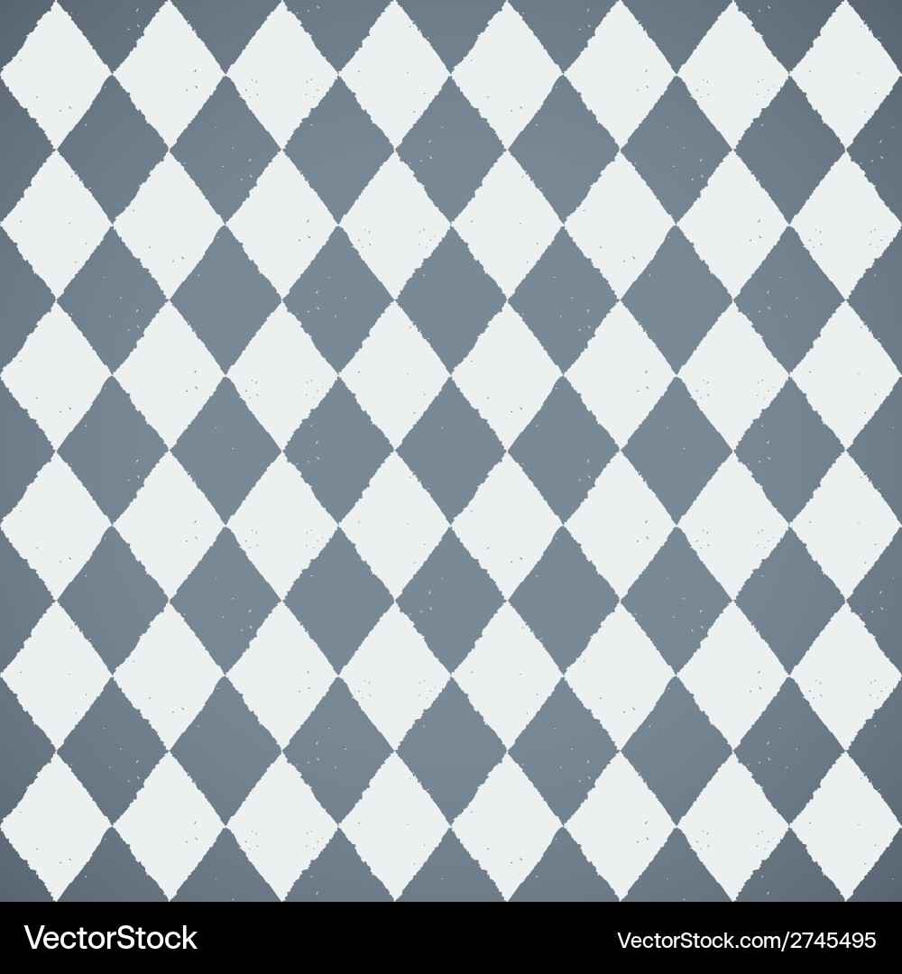 Seamless pattern with geometric rhombuses texture Vector Image