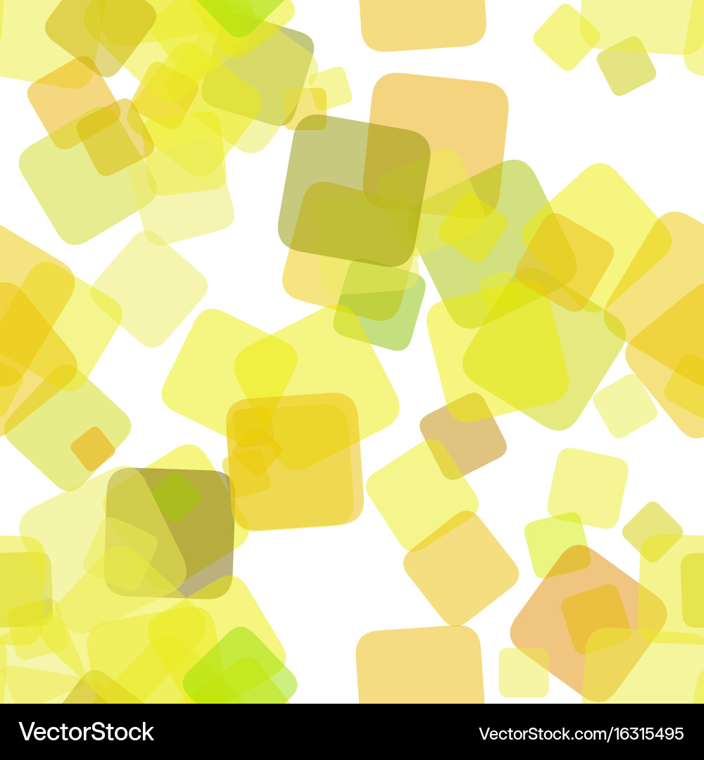 Seamless square background pattern vector image
