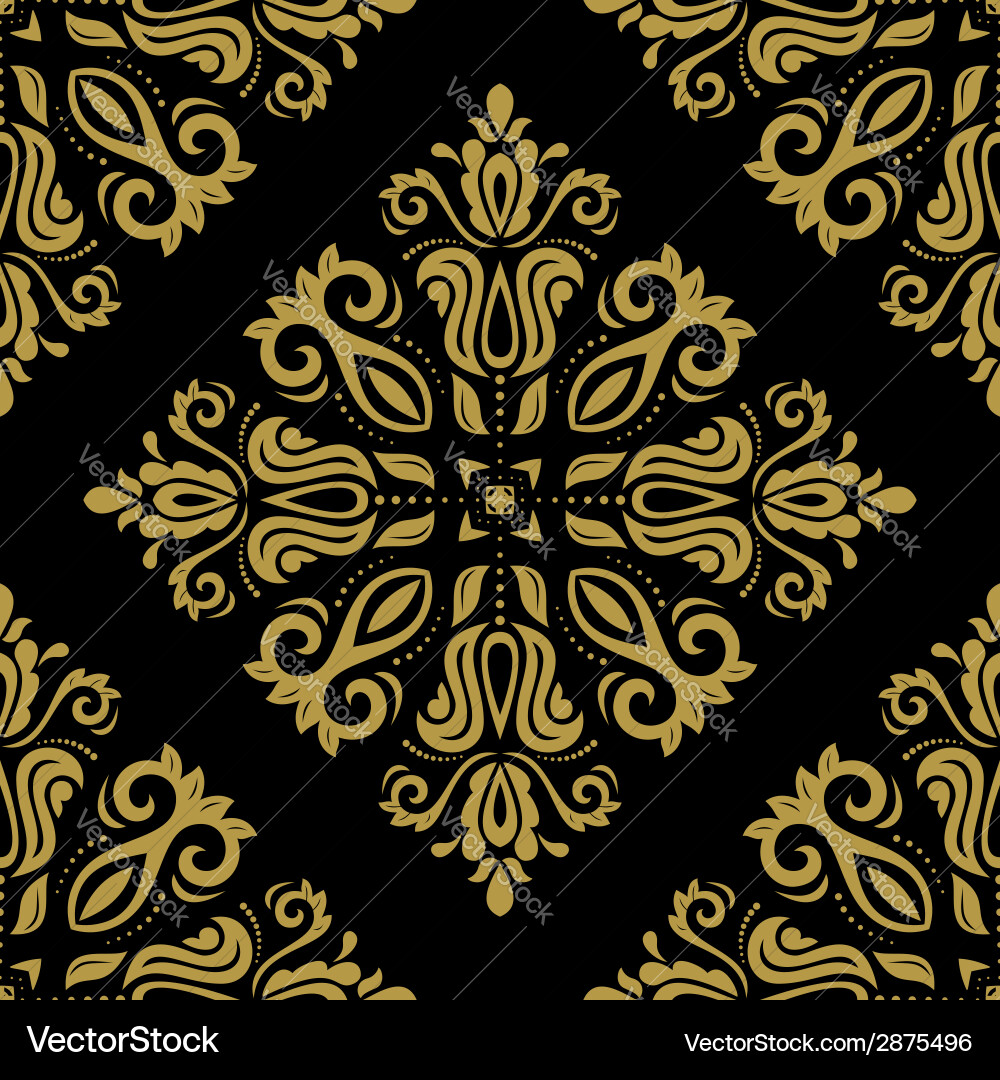 Orient seamless pattern abstract background Vector Image