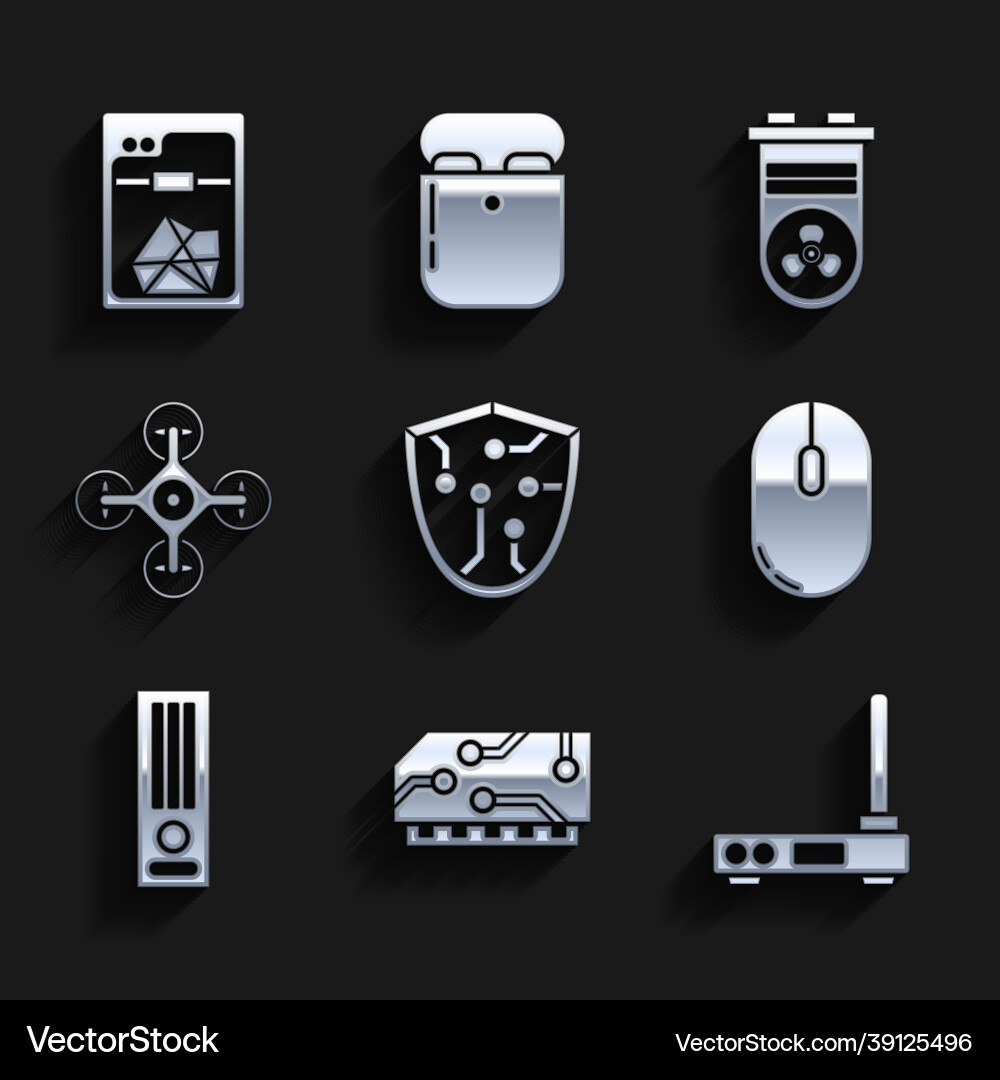 Set cyber security ram random access memory Set cyber security ram random access memory Vector Image