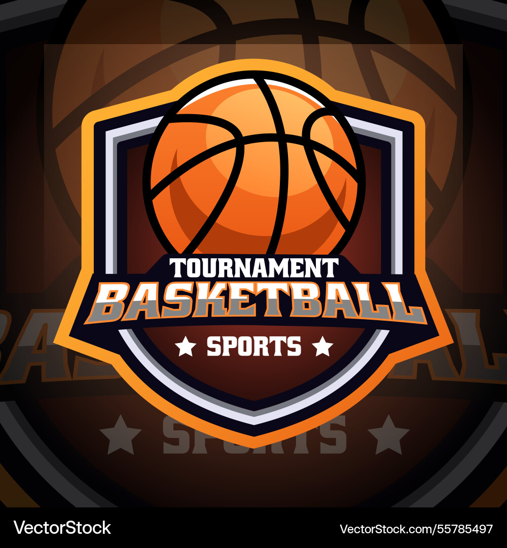 Basketball club logo Vector Images \u0026 Graphics for Commercial Use |  VectorStock, image size:1000x1080
