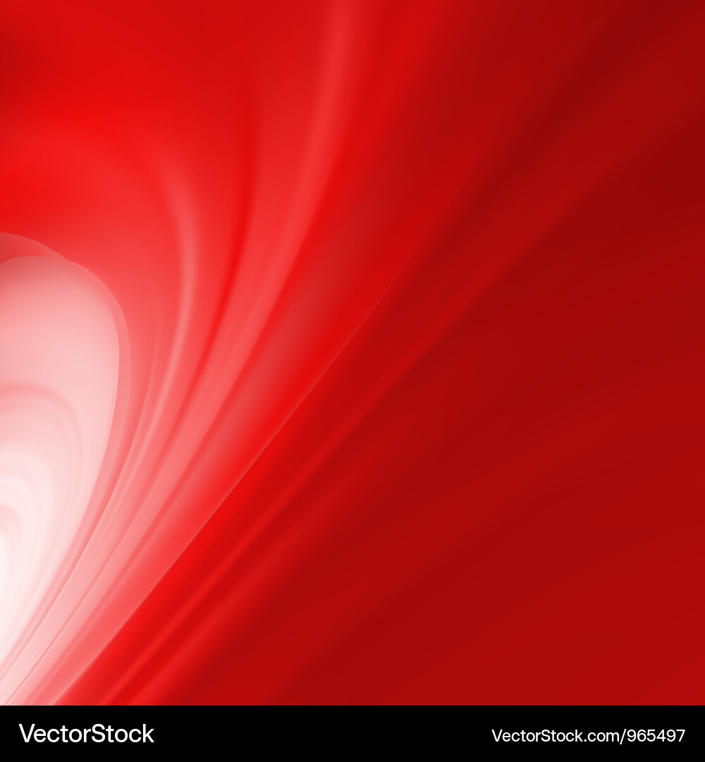 Red Smooth Twist Background Vector Image