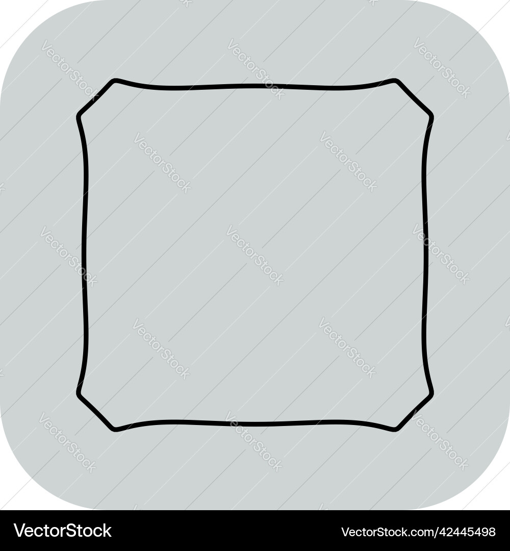 Abstract geometric icon symbol element shape Vector Image
