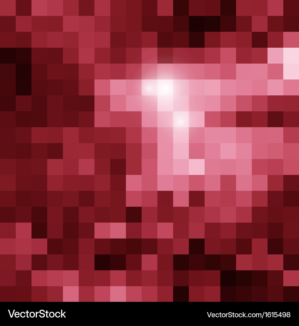 Abstract on red background vector image