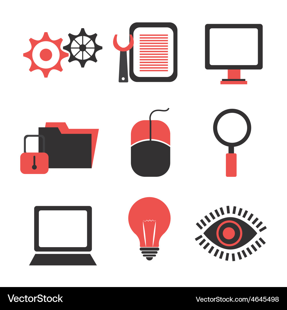 Software design Vector Image