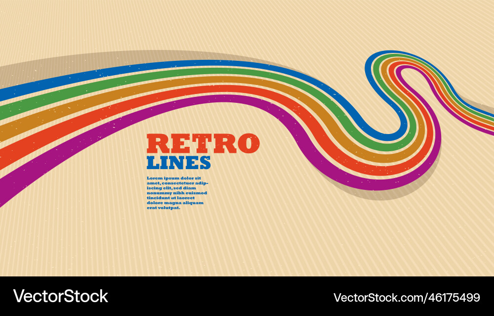 Linear abstract background in all colors Linear abstract background in all colors Vector Image