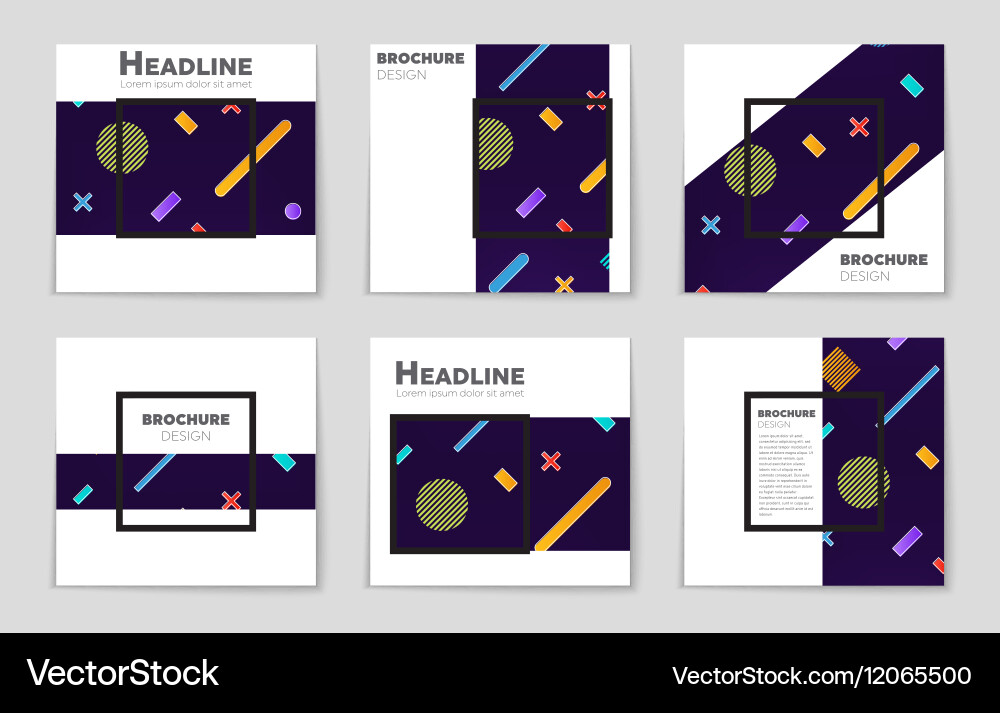 Abstract layout background for web Vector Image