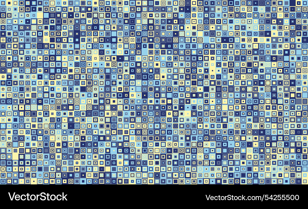 Colorful geometric grid pattern with minimal vector image