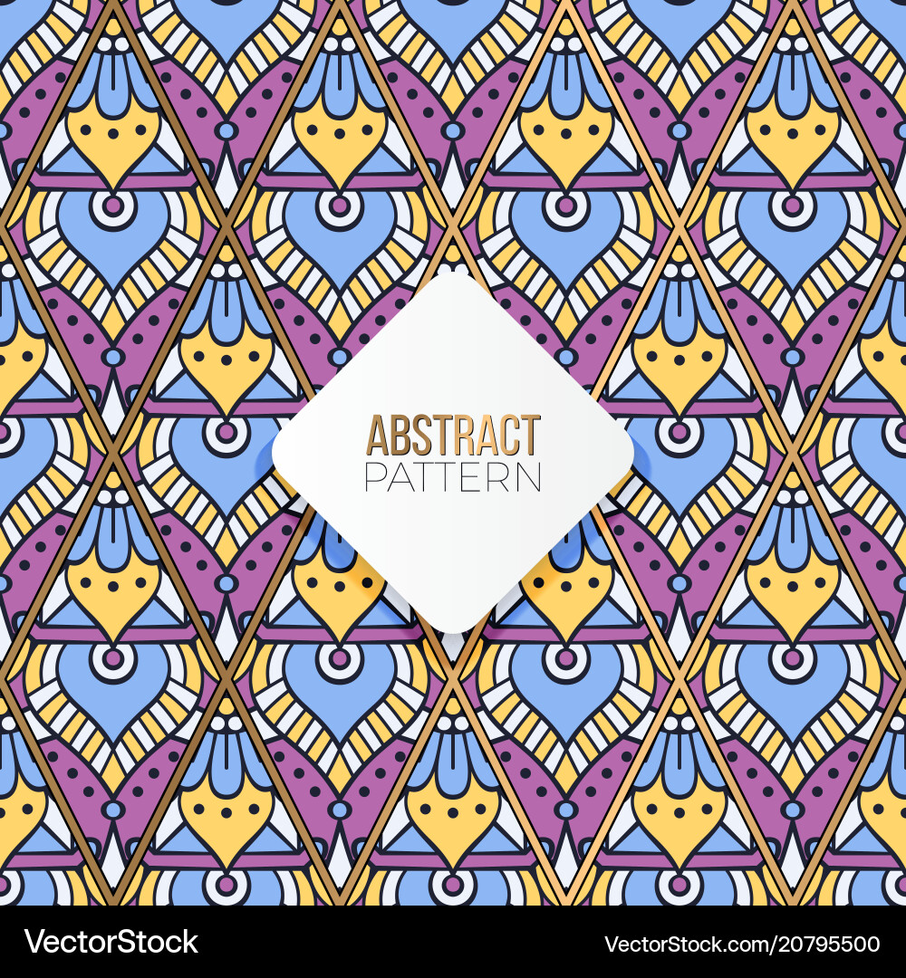 Seamless pattern tile Vector Image