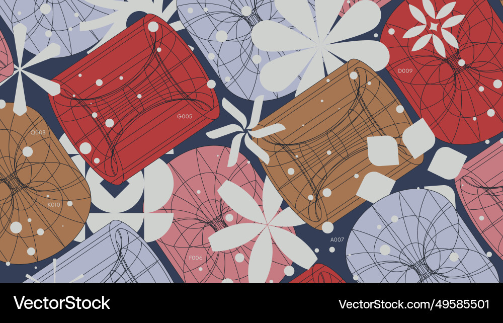 Abstract geometric background with 3d wormhole Abstract geometric background with 3d wormhole vector image