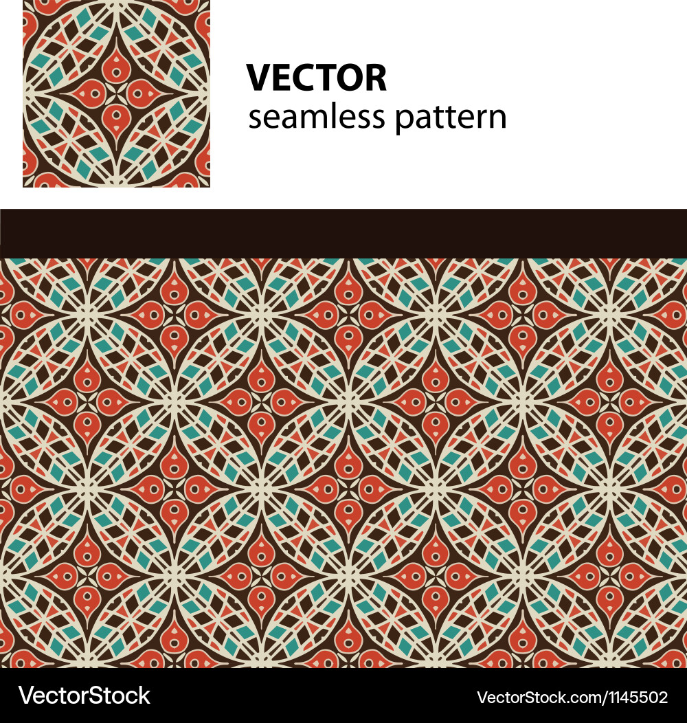 Eastern pattern Vector Image
