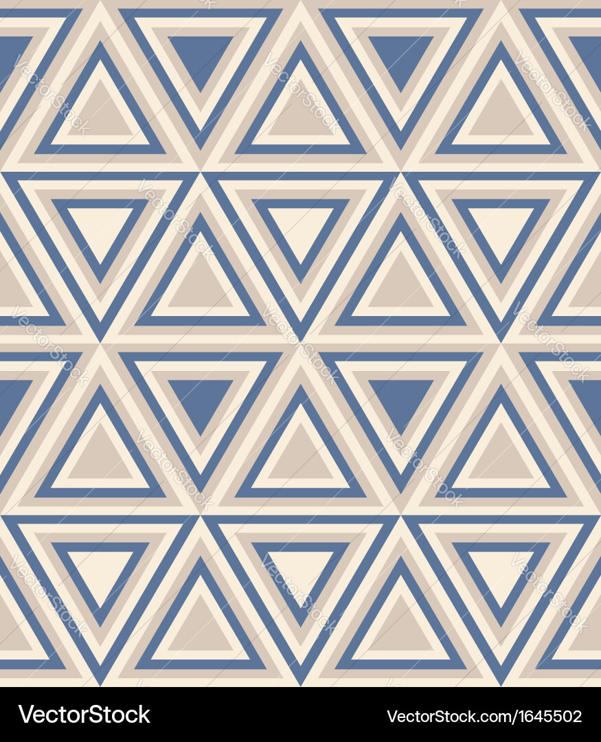 Triangle Pattern Abstract Background Vector Image