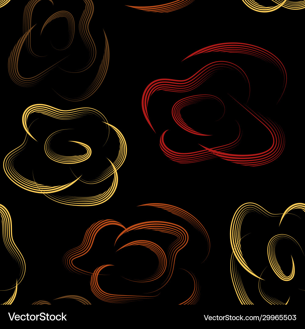 Beautiful seamless pattern with multi-colored Vector Image