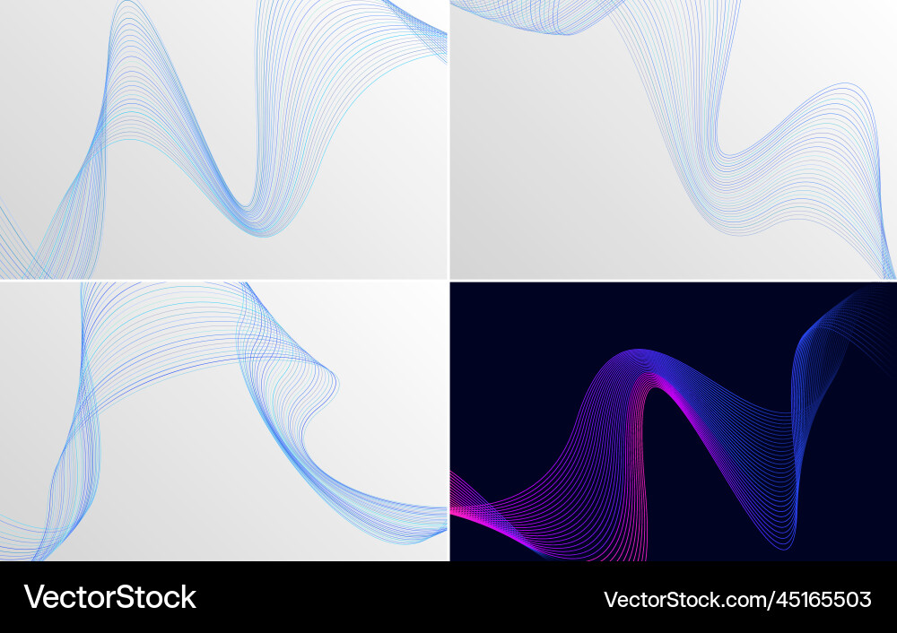 Modern wave curve abstract background Modern wave curve abstract background Vector Image