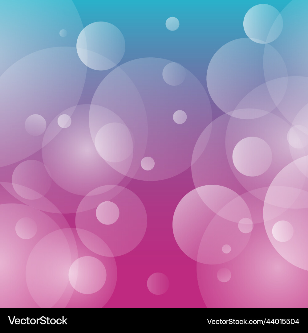 Abstract multicolored blurred bokeh on red Abstract multicolored blurred bokeh on red Vector Image