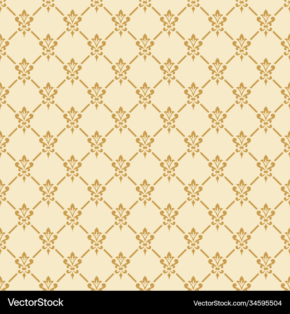 Damask seamless pattern Vector Image