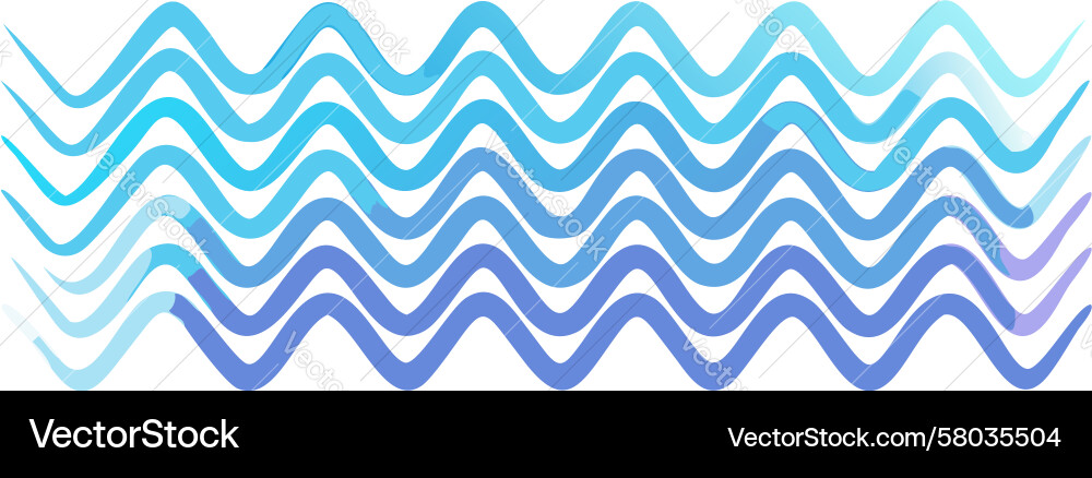 Dynamic Zigzag Abstract Pattern Vector Image