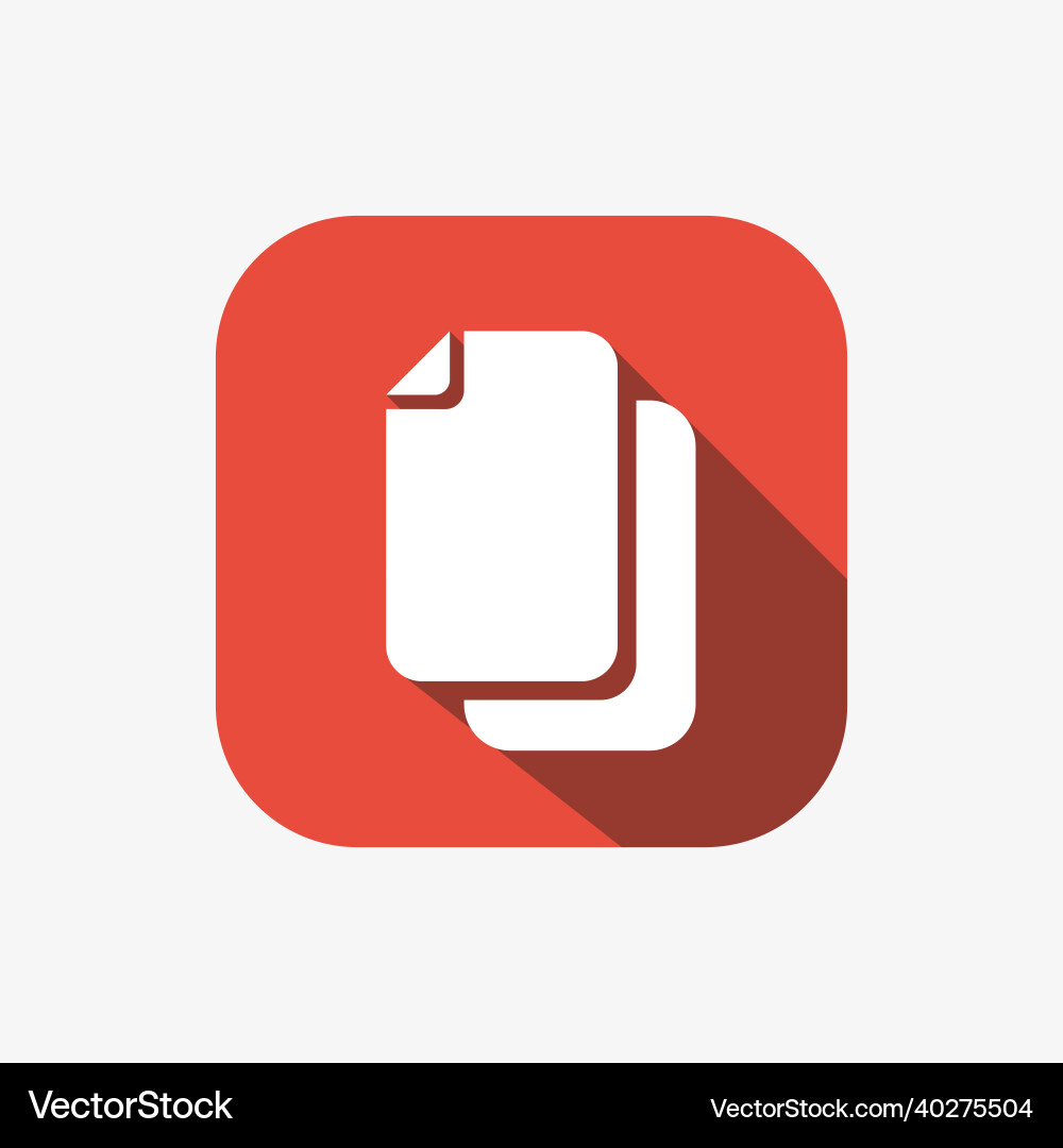 Kopieren Dokument-Symbol Text-Editor-Taste Zeichen Web Kopieren Dokument-Symbol Text-Editor-Taste Zeichen Web Vektorbild