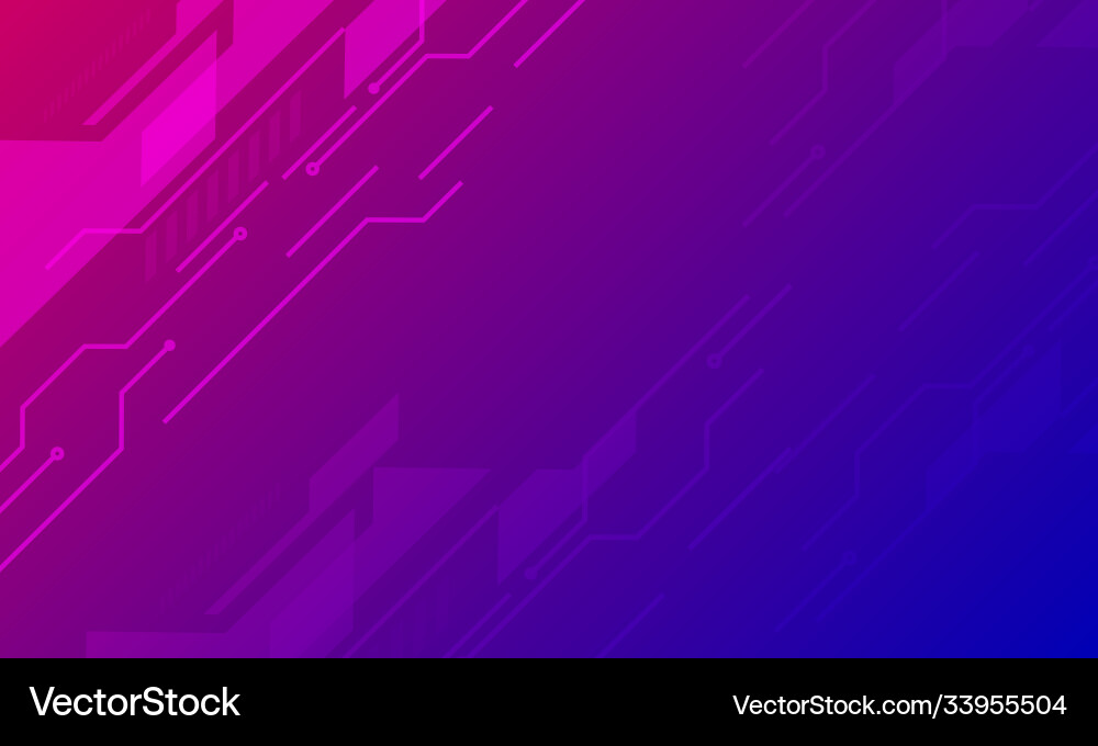 Technology background with arrow shape and speed Vector Image