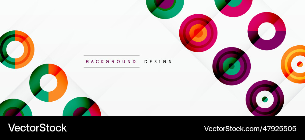 Abstract background with circle symmetric grid Abstract background with circle symmetric grid Vector Image