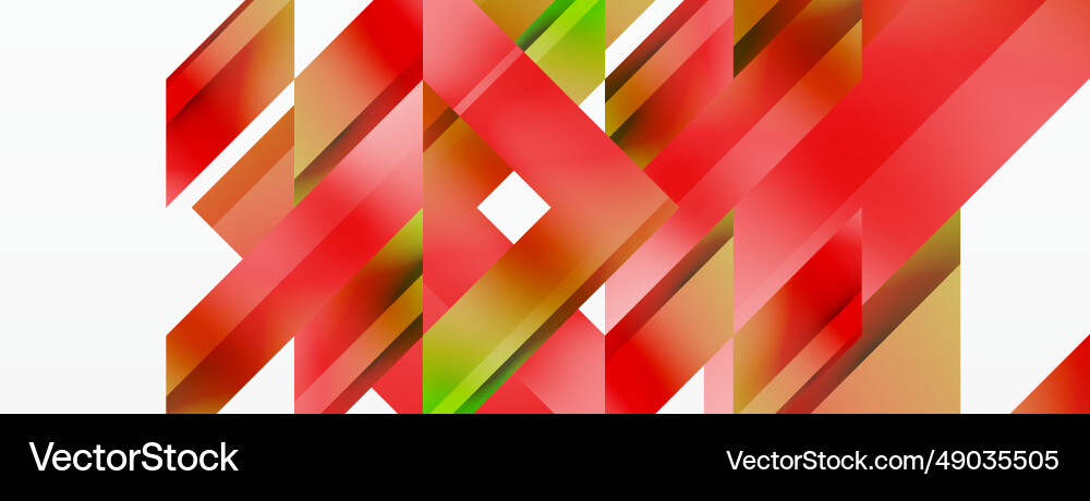 Dynamic minimalist abstraction with play Vector Image