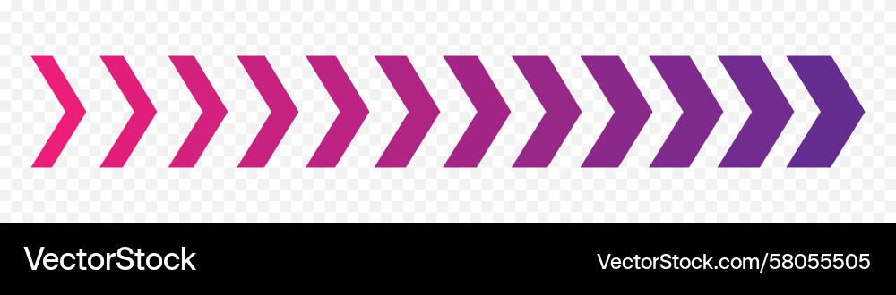Dynamic Speed Arrow Vector Image
