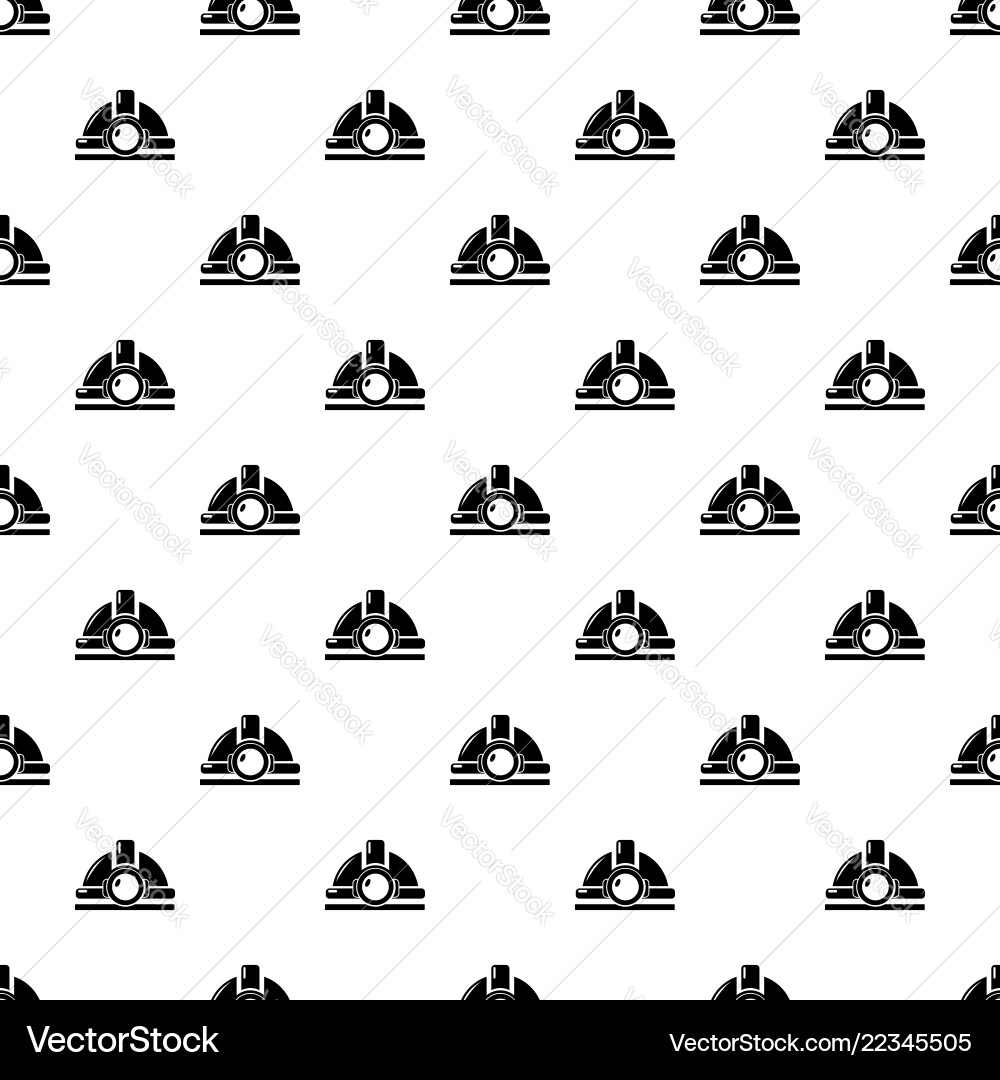 Mining helmet pattern seamless Mining helmet pattern seamless vector image