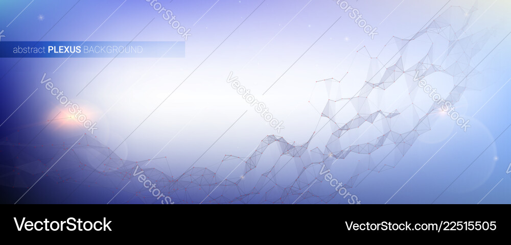 Plexus abstract cyber background concept Plexus abstract cyber background concept vector image