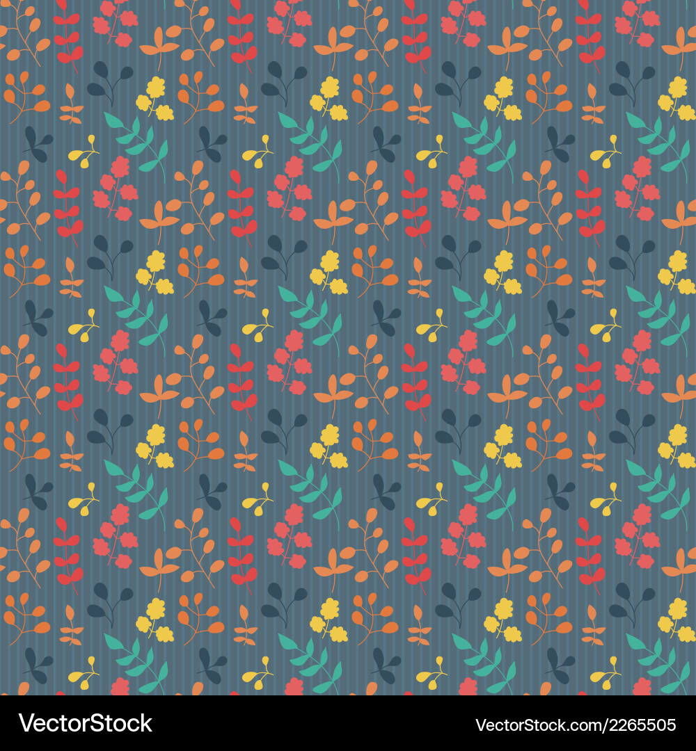 Seamless pattern with leaf Vector Image