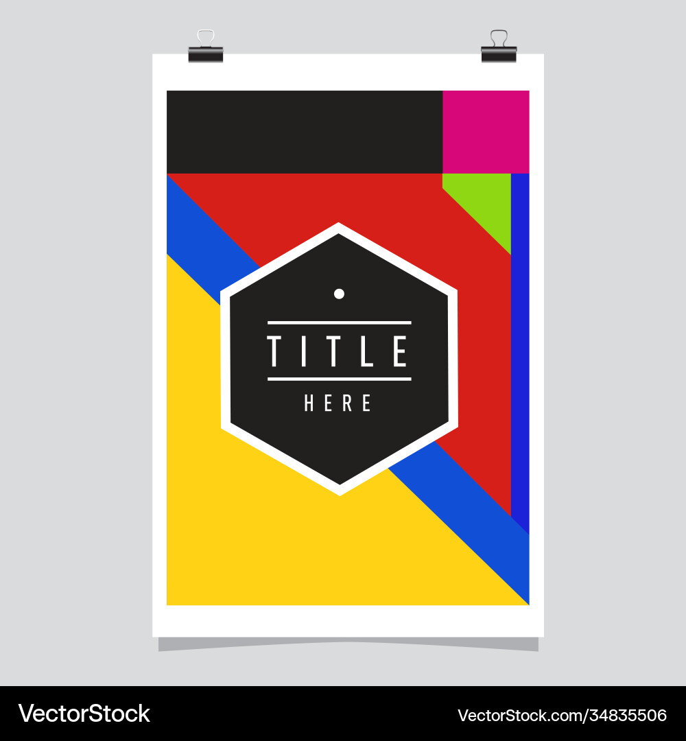 Abstract colorful geometric pattern background Abstract colorful geometric pattern background Vector Image