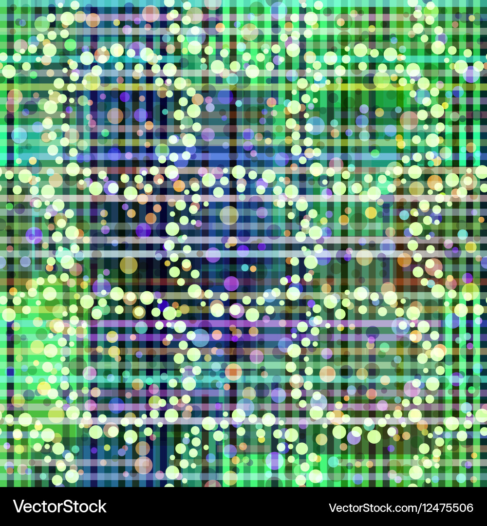 Abstract Colorful Tile Pattern Vector Image