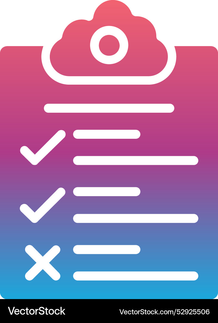 Check list icon design vector image