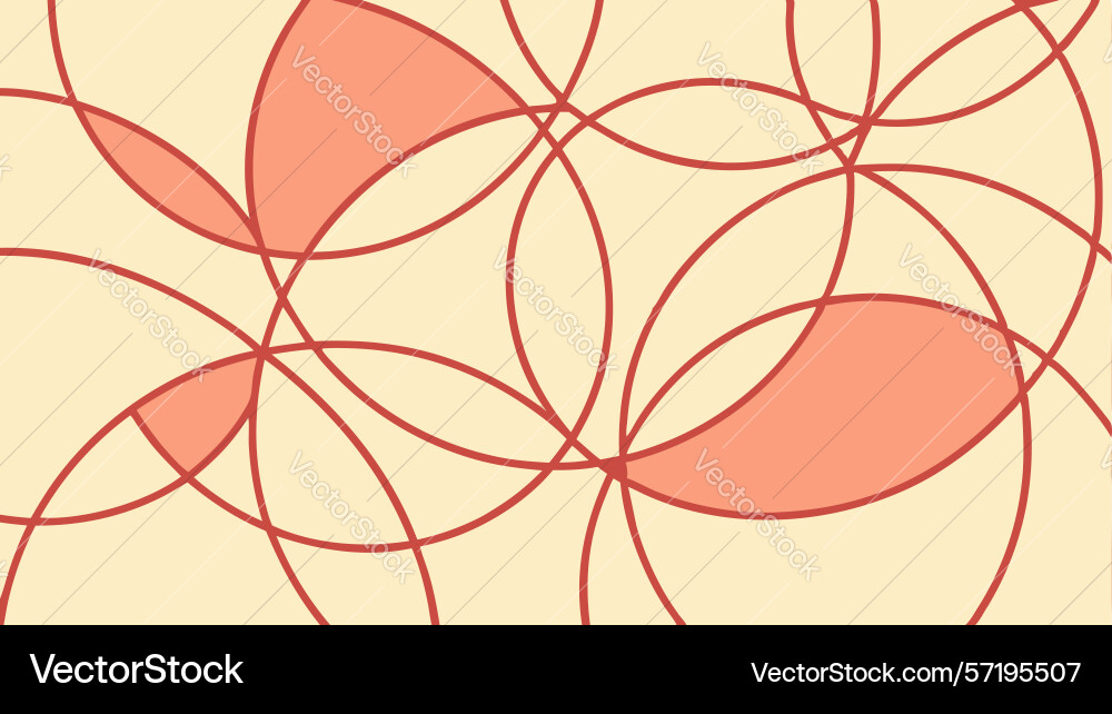 Abstract geometric interlocking pattern dynamic Vector Image