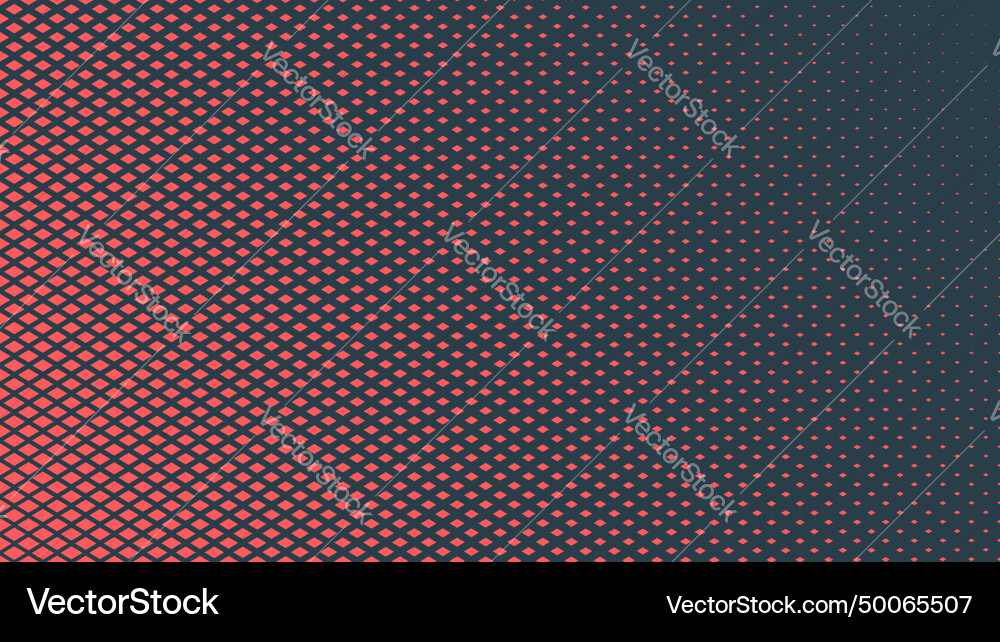 Dynamic Red Halftone Pattern vector image