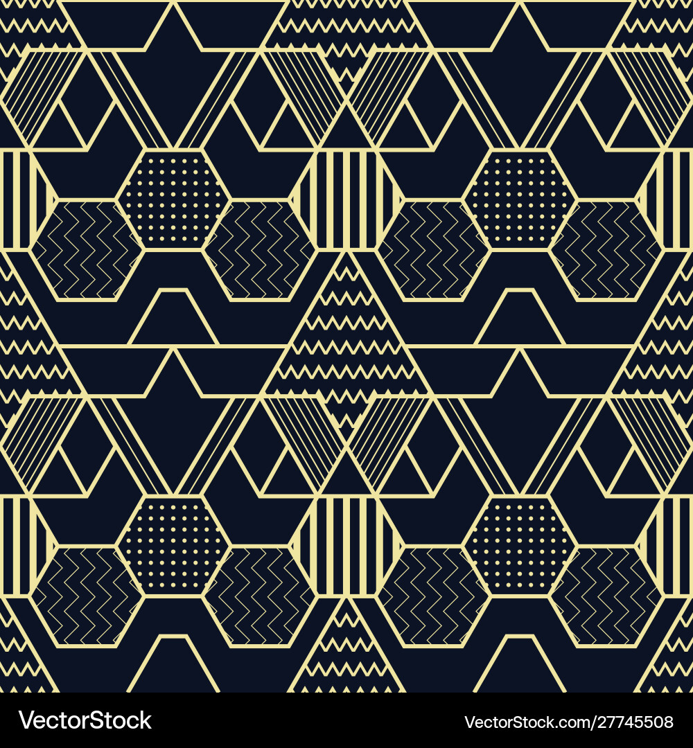 Abstract geometric shapes seamless cubes pattern Abstract geometric shapes seamless cubes pattern vector image