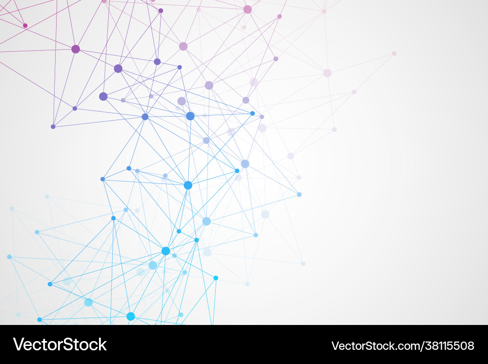 Geometric abstract background with connected line Geometric abstract background with connected line vector image