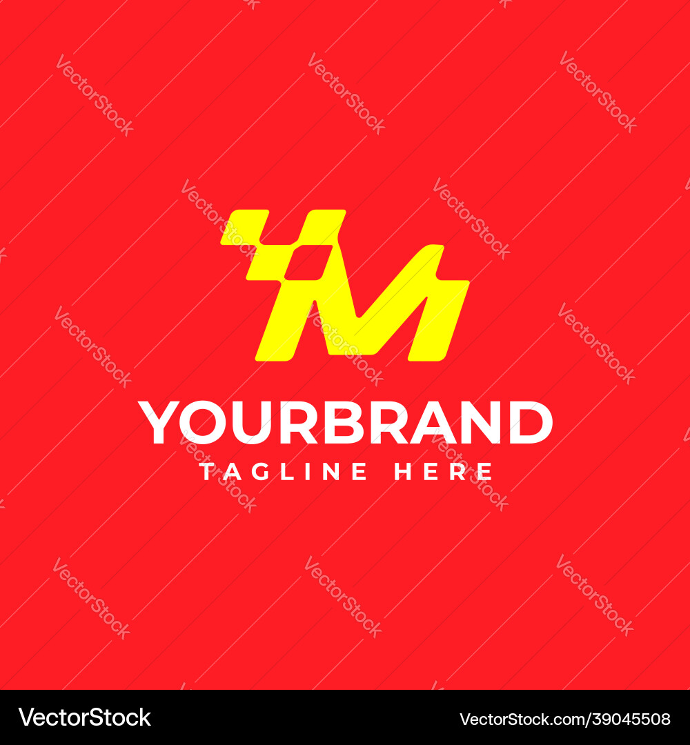 Letter m Logo perfekt für Ihre Corporate Identity Letter m Logo perfekt für Ihre Corporate Identity vektorbild