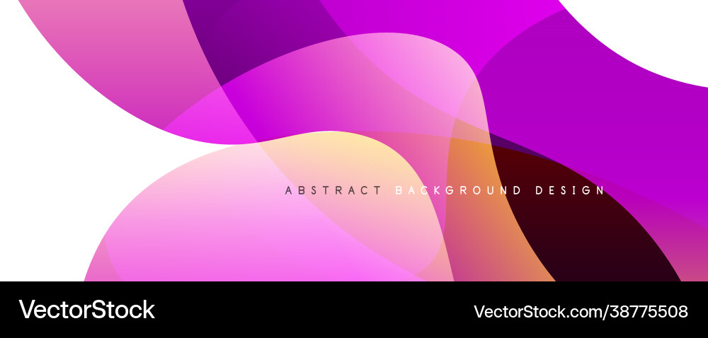 Trendy simple fluid color gradient abstract Vector Image
