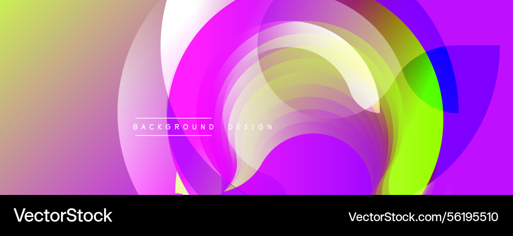 Abstract colorful layers create dynamic flowing Abstract colorful layers create dynamic flowing vector image