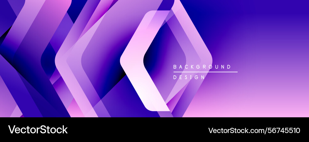 Abstract purple layers create dynamic geometric Abstract purple layers create dynamic geometric vector image