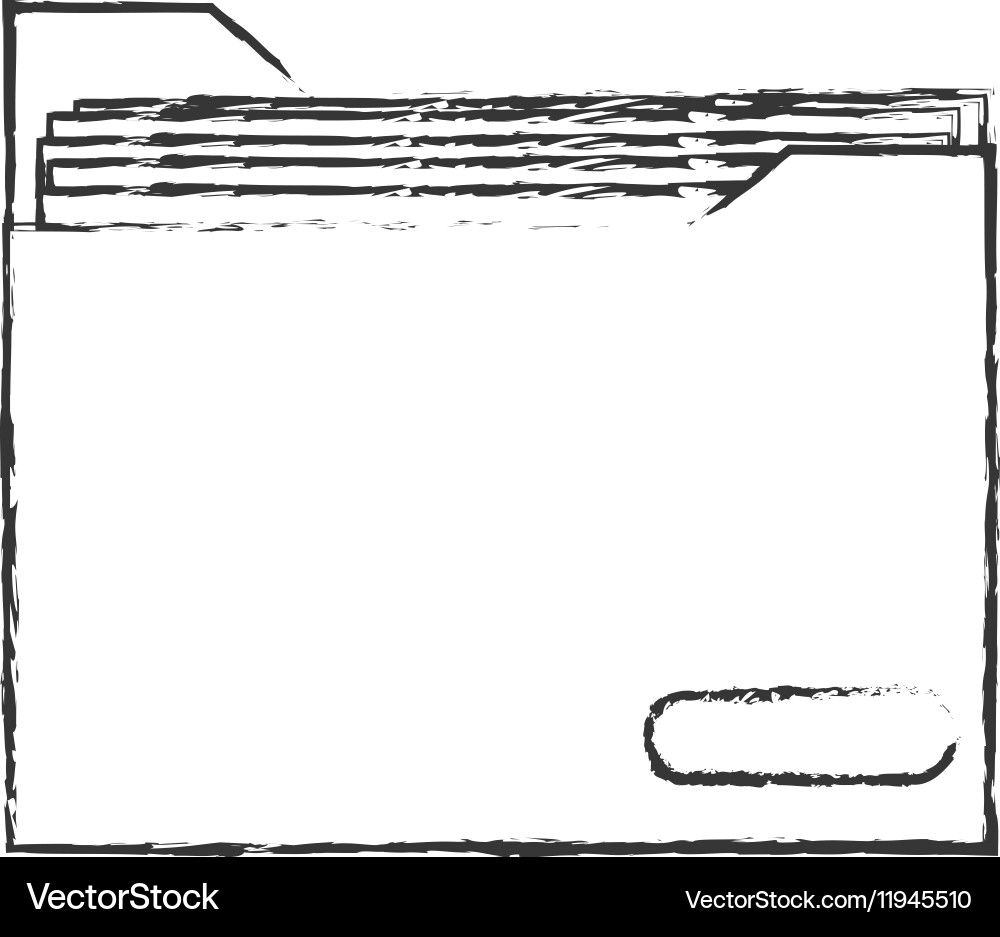 Isolated file design Vector Image