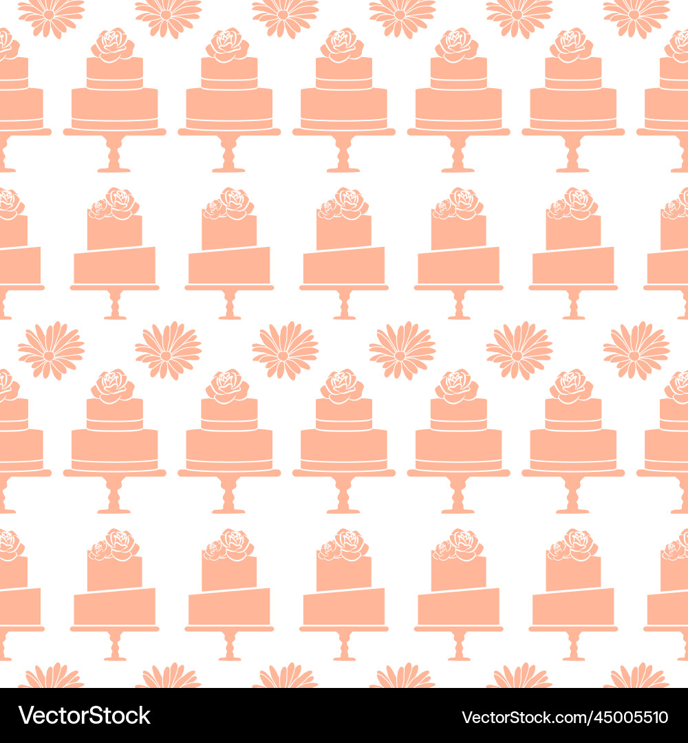 Light cake pattern background design Light cake pattern background design Vector Image