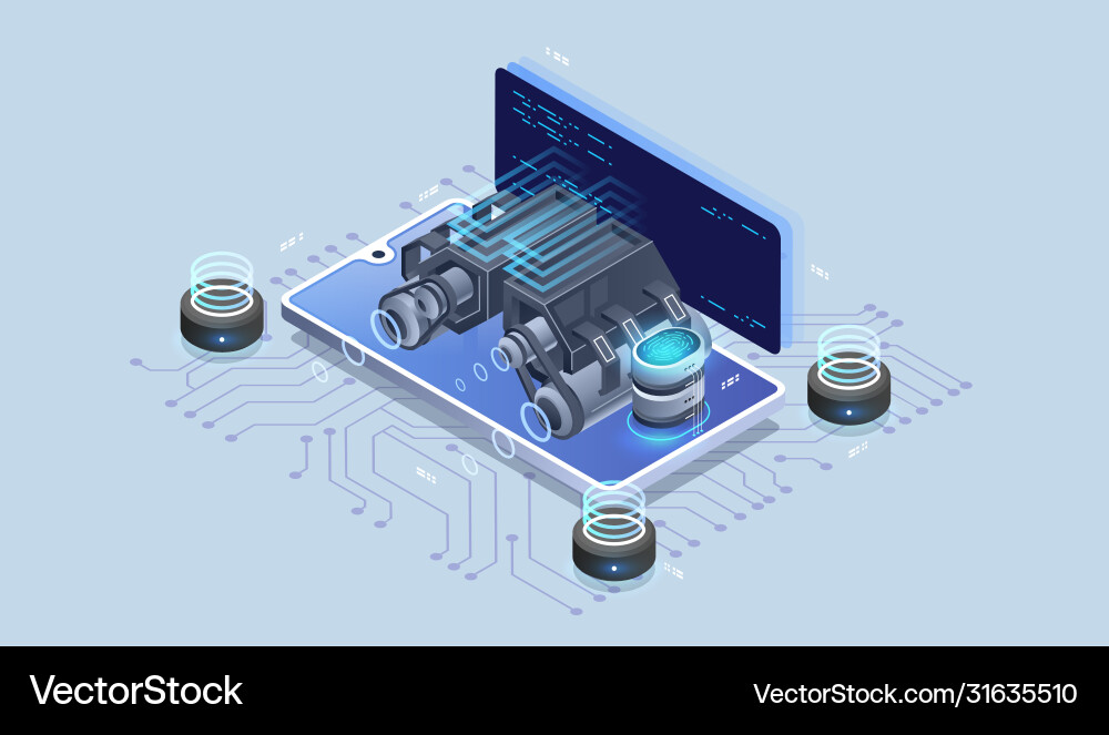 Software für die Programmierung von Web Engines Software für die Programmierung von Web Engines vektorbild
