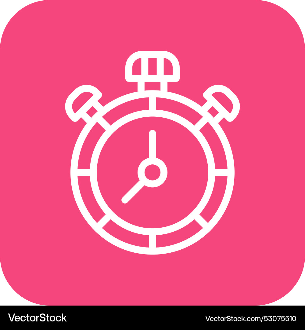 Timer icon design Vector Image